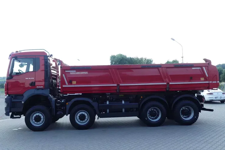 TGS 41.470 / 8x8 / WYWROTKA MEILLER 3-STR HYDROBURTA / MANUAL / zdjęcie 6