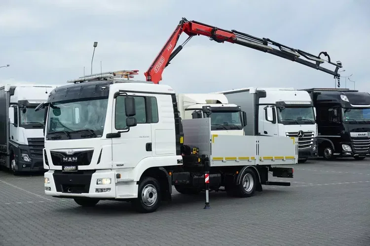MAN / TGL / 12.250 / SKRZYNIOWY + HDS / FASSI F 65 / PILOT zdjęcie 1