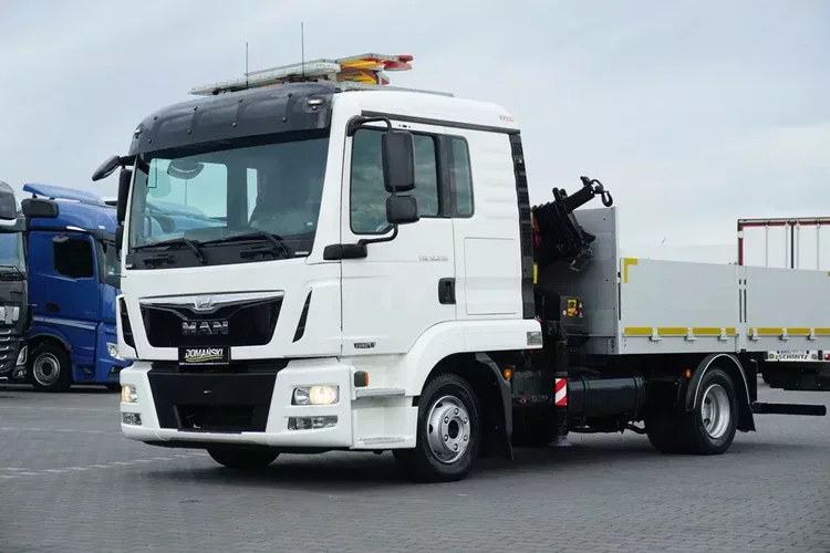 MAN / TGL / 12.250 / SKRZYNIOWY + HDS / FASSI F 65 / PILOT zdjęcie 22
