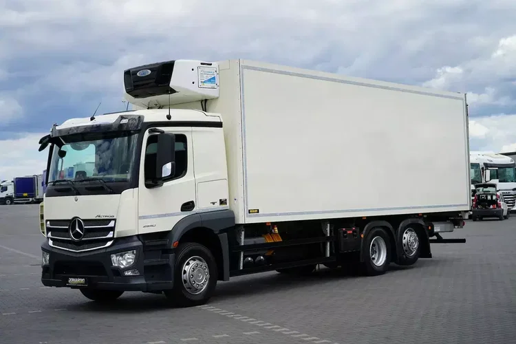 Mercedes ACTROS / 2540 / ACC / E 6 / CHŁODNIA + WINDA / 20 PALET / OŚ SKRĘTNA zdjęcie 1