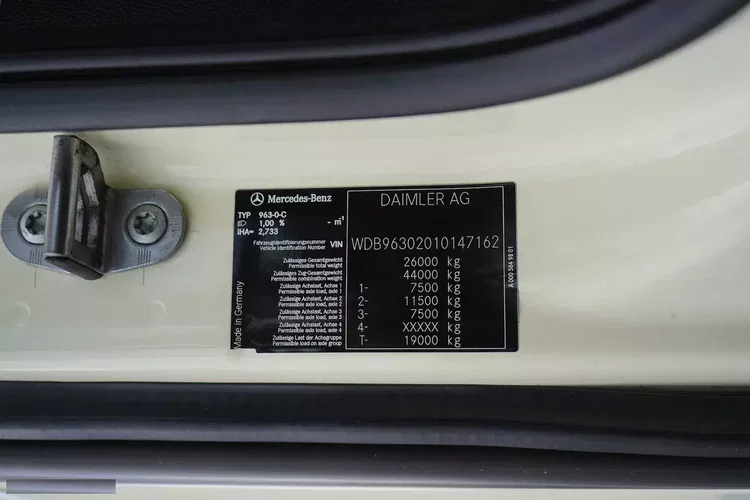 Mercedes ACTROS / 2540 / ACC / E 6 / CHŁODNIA + WINDA / 20 PALET / OŚ SKRĘTNA zdjęcie 2