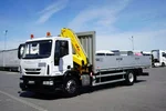 Iveco EUROCARGO / 180E25 / SKRZYNIOWY + HDS / HYVA HB 150 X / ROTATOR / WIDŁY / PILOT zdjęcie 12