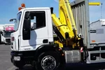 Iveco EUROCARGO / 180E25 / SKRZYNIOWY + HDS / HYVA HB 150 X / ROTATOR / WIDŁY / PILOT zdjęcie 21