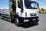 Iveco EUROCARGO / 180E25 / SKRZYNIOWY + HDS / HYVA HB 150 X / ROTATOR / WIDŁY / PILOT zdjęcie 27