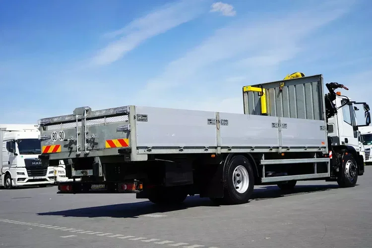 Iveco EUROCARGO / 180E25 / SKRZYNIOWY + HDS / HYVA HB 150 X / ROTATOR / WIDŁY / PILOT zdjęcie 31