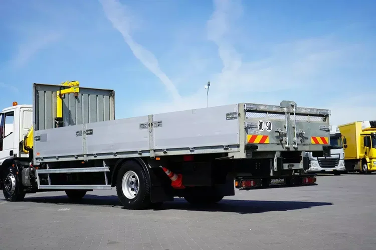 Iveco EUROCARGO / 180E25 / SKRZYNIOWY + HDS / HYVA HB 150 X / ROTATOR / WIDŁY / PILOT zdjęcie 33