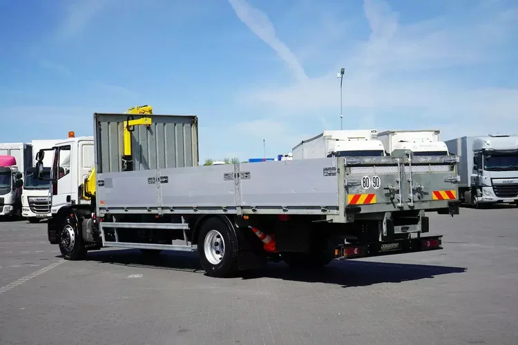 Iveco EUROCARGO / 180E25 / SKRZYNIOWY + HDS / HYVA HB 150 X / ROTATOR / WIDŁY / PILOT zdjęcie 38