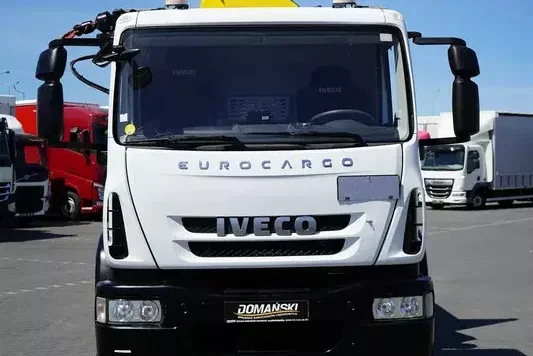 Iveco EUROCARGO / 180E25 / SKRZYNIOWY + HDS / HYVA HB 150 X / ROTATOR / WIDŁY / PILOT zdjęcie 8