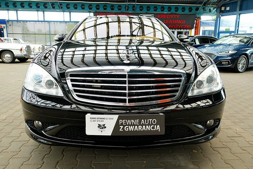 Mercedes S 550 LONG 5, 5 V8 387KM 1Wł BEZWYP Serwis Airmatic MASAŻE Night View Assist