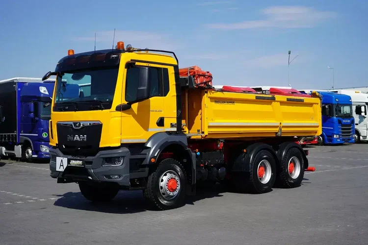 MAN TGS / 26.430 / EURO 6 / WYWROTKA / 6 X 6 / HYDROBURTA zdjęcie 14