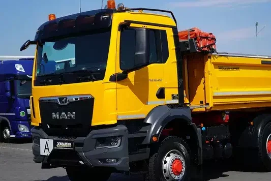 MAN TGS / 26.430 / EURO 6 / WYWROTKA / 6 X 6 / HYDROBURTA zdjęcie 15