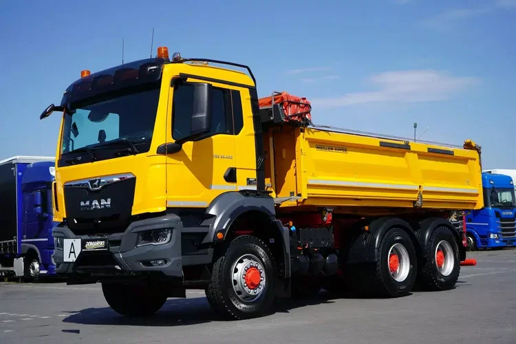 MAN TGS / 26.430 / EURO 6 / WYWROTKA / 6 X 6 / HYDROBURTA zdjęcie 16