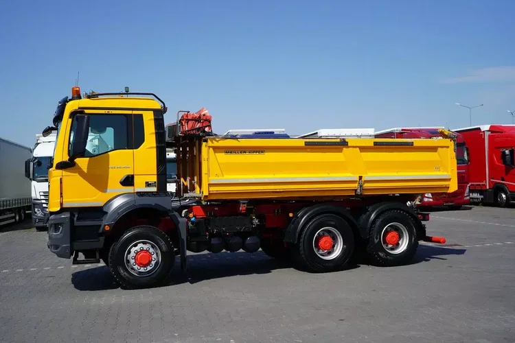 MAN TGS / 26.430 / EURO 6 / WYWROTKA / 6 X 6 / HYDROBURTA zdjęcie 17