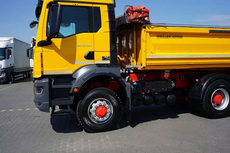 MAN TGS / 26.430 / EURO 6 / WYWROTKA / 6 X 6 / HYDROBURTA zdjęcie 20
