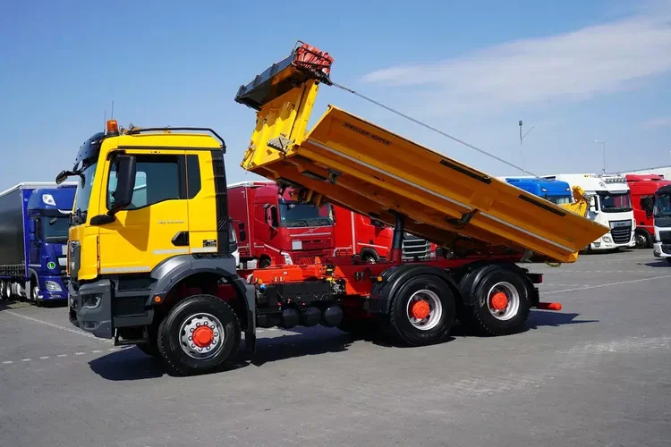 MAN TGS / 26.430 / EURO 6 / WYWROTKA / 6 X 6 / HYDROBURTA zdjęcie 23
