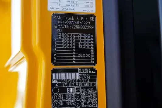 MAN TGS / 26.430 / EURO 6 / WYWROTKA / 6 X 6 / HYDROBURTA zdjęcie 3