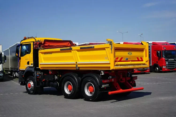 MAN TGS / 26.430 / EURO 6 / WYWROTKA / 6 X 6 / HYDROBURTA zdjęcie 37