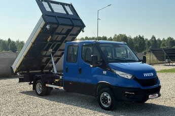 Iveco Daily 50C18 Wywrot_3-Strony 7-osob. HAK Gwarancja 3.0/180KM 