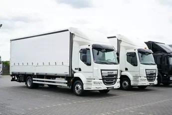 DAF LF / 260 / E 6 / ACC / BURTOFIRANKA + WINDA / ŁAD. 8 975 KG / 18 PALET