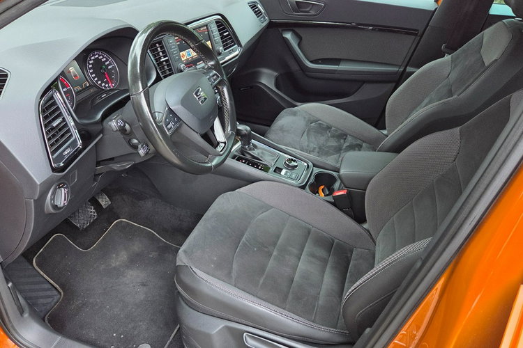 Seat Ateca 1.4 TSI 150KM 4DRIVE Bezwypadek Kamera 360 Full led Super stan zdjęcie 12