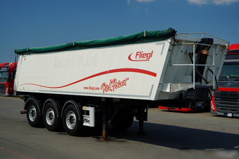 Fliegl / WYWROTKA 28 m3 / OŚ PODNOSZONA  / SAF /  WAGA: 5 300  KG / 