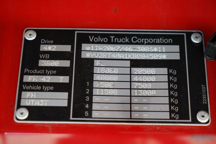Volvo FH 500 / HYDRAULIKA / I-SHIFT / EURO 6 zdjęcie 41