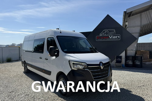Renault Master max L3H2 7 osobowy brygadówka lift doka 2022rok pełna opcja