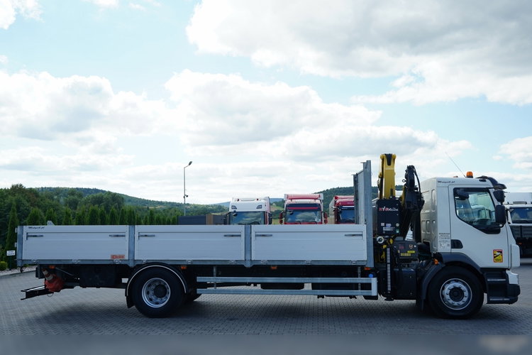 Volvo FL 280 / 4x2 / SKRZYNIOWY - 7.2 M / HDS HYVA CRANE HB 150- 10 M / MAX UDŹWIG 5 200 KG / ROTATOR / PILOT / KAMERA / EURO 6 zdjęcie 11