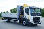 Volvo FL 280 / 4x2 / SKRZYNIOWY - 7.2 M / HDS HYVA CRANE HB 150- 10 M / MAX UDŹWIG 5 200 KG / ROTATOR / PILOT / KAMERA / EURO 6 zdjęcie 12