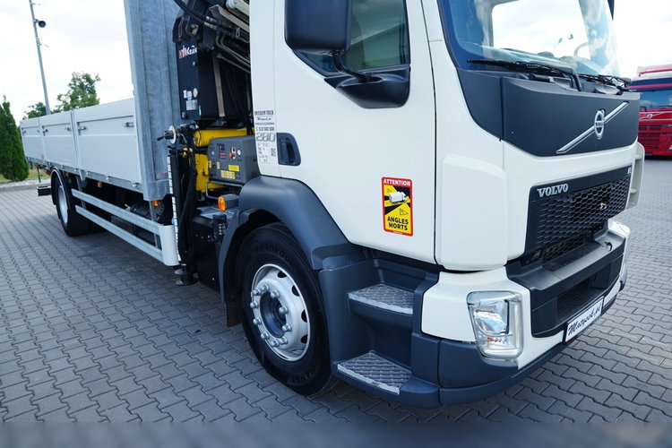 Volvo FL 280 / 4x2 / SKRZYNIOWY - 7.2 M / HDS HYVA CRANE HB 150- 10 M / MAX UDŹWIG 5 200 KG / ROTATOR / PILOT / KAMERA / EURO 6 zdjęcie 13