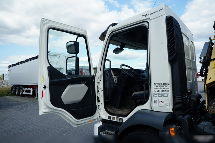 Volvo FL 280 / 4x2 / SKRZYNIOWY - 7.2 M / HDS HYVA CRANE HB 150- 10 M / MAX UDŹWIG 5 200 KG / ROTATOR / PILOT / KAMERA / EURO 6 zdjęcie 27