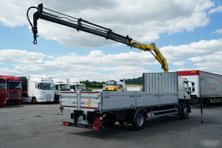 Volvo FL 280 / 4x2 / SKRZYNIOWY - 7.2 M / HDS HYVA CRANE HB 150- 10 M / MAX UDŹWIG 5 200 KG / ROTATOR / PILOT / KAMERA / EURO 6 zdjęcie 4