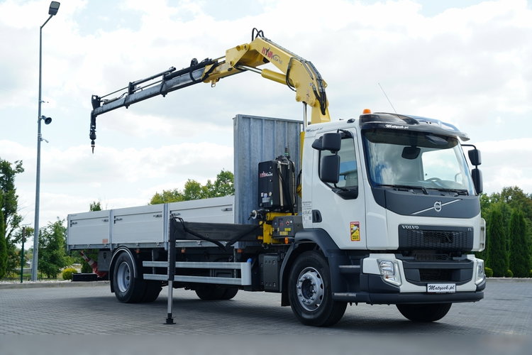 Volvo FL 280 / 4x2 / SKRZYNIOWY - 7.2 M / HDS HYVA CRANE HB 150- 10 M / MAX UDŹWIG 5 200 KG / ROTATOR / PILOT / KAMERA / EURO 6 zdjęcie 6