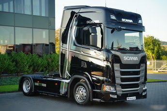 Scania S 500 / LOW DECK / RETARDER / KLIMA POSTOJOWA / EURO 6