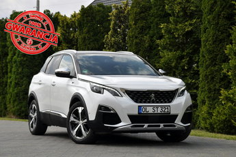 Peugeot 3008 2.0d(180KM) GT Virtual Ful Led Radar Skóry Navi Kamera Masaże Alu18 
