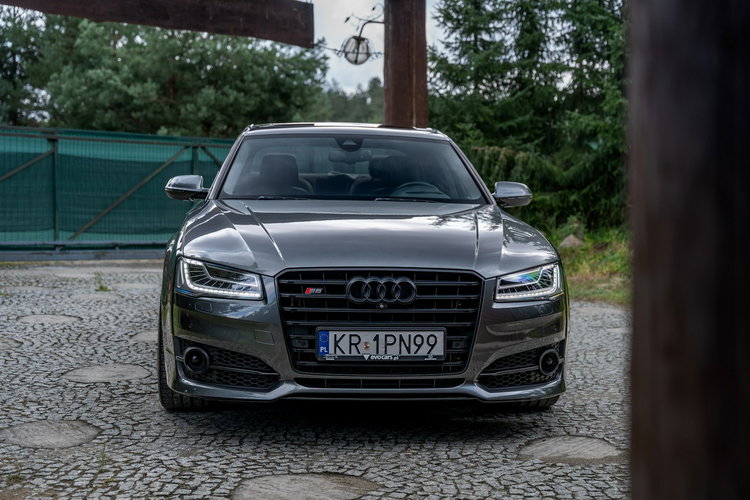 Audi S8 Plus / 4.0 TFSI 605KM / Concaver / Panorama / Masaże / Ceramika / FV zdjęcie 14