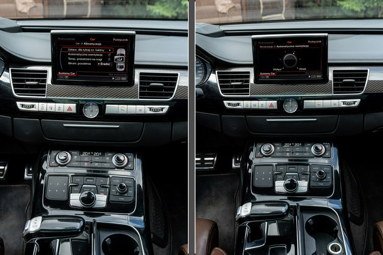 Audi S8 Plus / 4.0 TFSI 605KM / Concaver / Panorama / Masaże / Ceramika / FV zdjęcie 51