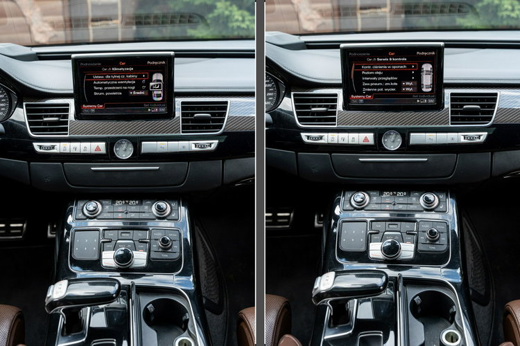 Audi S8 Plus / 4.0 TFSI 605KM / Concaver / Panorama / Masaże / Ceramika / FV zdjęcie 55