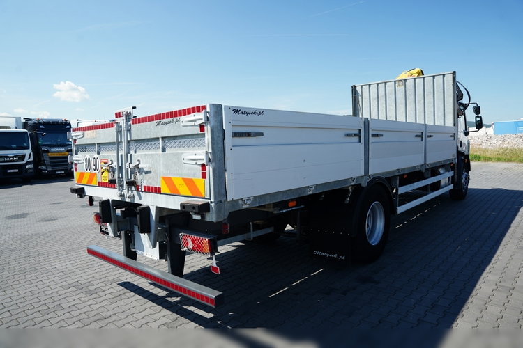 DAF LF 250 / 4X2 / SKRZYNIOWY - 7.3 + HDS HYVA HB 150X -E3 / STEROWANIE RADIOWE / ROTATOR / MAX UDŹWIG: 5200 KG / EURO 6 zdjęcie 11