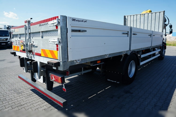 DAF LF 250 / 4X2 / SKRZYNIOWY - 7.3 + HDS HYVA HB 150X -E3 / STEROWANIE RADIOWE / ROTATOR / MAX UDŹWIG: 5200 KG / EURO 6 zdjęcie 21