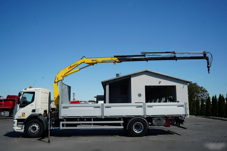 DAF LF 250 / 4X2 / SKRZYNIOWY - 7.3 + HDS HYVA HB 150X -E3 / STEROWANIE RADIOWE / ROTATOR / MAX UDŹWIG: 5200 KG / EURO 6 zdjęcie 2