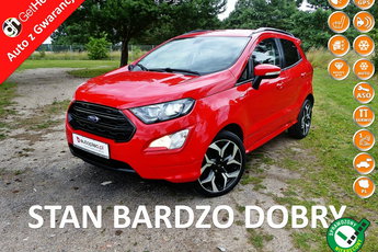 Ford EcoSport 1.0 EB 140 ST-LINE Climatronic Alu Elektryka LED Mały Przebieg ZOBACZ