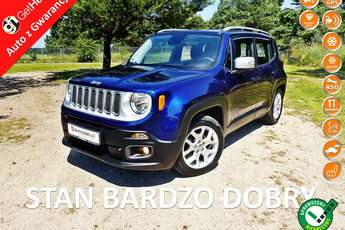 Jeep Renegade 1.6 MJET LIMITED Climatronic Alu Navi PDC Pełna Elektryka Super Stan