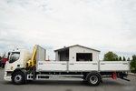 DAF LF 250 / 4X2 / SKRZYNIOWY - 7.3 + HDS HYVA HB 150X -E3 / STEROWANIE RADIOWE / ROTATOR / MAX UDŹWIG: 5200 KG / EURO 6 zdjęcie 9