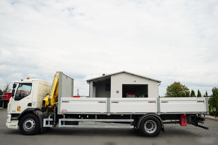 DAF LF 250 / 4X2 / SKRZYNIOWY - 7.3 + HDS HYVA HB 150X -E3 / STEROWANIE RADIOWE / ROTATOR / MAX UDŹWIG: 5200 KG / EURO 6 zdjęcie 9