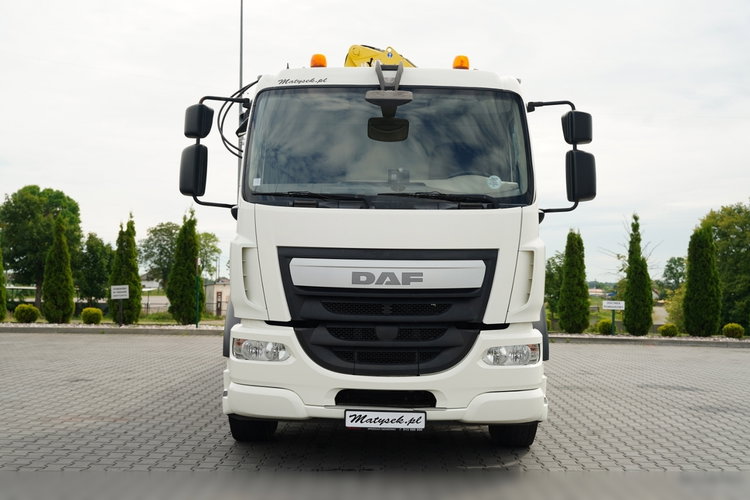DAF LF 250 / 4X2 / SKRZYNIOWY - 7.3 + HDS HYVA HB 150X -E3 / STEROWANIE RADIOWE / ROTATOR / MAX UDŹWIG: 5200 KG / EURO 6 zdjęcie 15