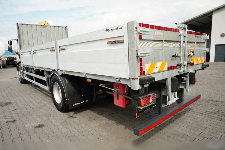 DAF LF 250 / 4X2 / SKRZYNIOWY - 7.3 + HDS HYVA HB 150X -E3 / STEROWANIE RADIOWE / ROTATOR / MAX UDŹWIG: 5200 KG / EURO 6 zdjęcie 18