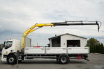 DAF LF 250 / 4X2 / SKRZYNIOWY - 7.3 + HDS HYVA HB 150X -E3 / STEROWANIE RADIOWE / ROTATOR / MAX UDŹWIG: 5200 KG / EURO 6 zdjęcie 2