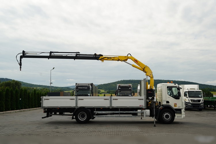 DAF LF 250 / 4X2 / SKRZYNIOWY - 7.3 + HDS HYVA HB 150X -E3 / STEROWANIE RADIOWE / ROTATOR / MAX UDŹWIG: 5200 KG / EURO 6 zdjęcie 5