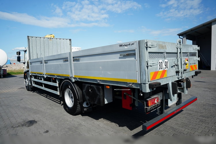 DAF LF 250 / 4X2 / SKRZYNIOWY - 7.3 + HDS HYVA HB 150X -E3 / STEROWANIE RADIOWE / ROTATOR / MAX UDŹWIG: 5200 KG / EURO 6 zdjęcie 9